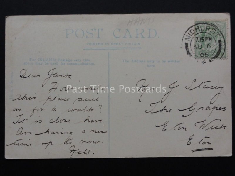 Hampshire: LIPHOOK The Hanger c1906 Pub by Emm's Series