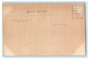 c1910 Carnegie Library Paxton Illinois IL Antique Unposted Postcard