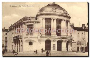 Postcard The Old Agen Theater Ducourneau