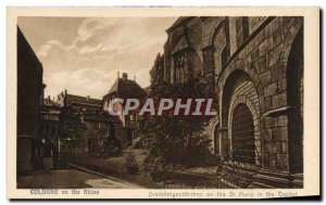 Postcard Old Cologne on the Rhine Drelkonlgentorchen on the St Marla in the C...