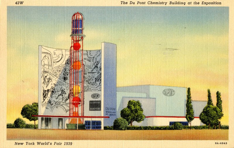 NY - New York World's Fair, 1939. DuPont Chemistry Building