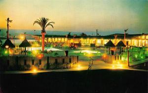 SAN DIEGO, CA California  DEL WEBB'S OCEANHOUSE RESORT Night ROADSIDE  Postcard