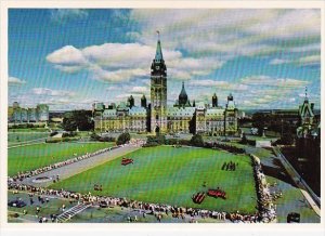 Canada The Centre Block Of The Parliament Buildings Ottawa Ontario