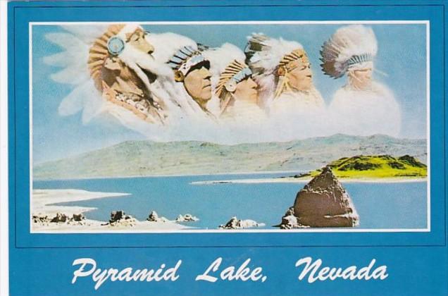 Nevada Panoramic View Of Pyramid Lake