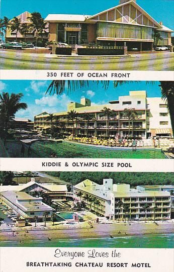 Chateau Resort Motel Pool North Miami Florida