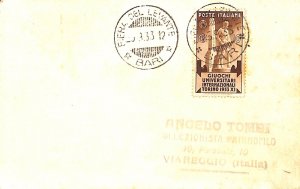 ab4898 - VINTAGE POSTCARD - Cuneo 1933-