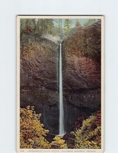 Postcard Latourelle Falls Along Columbia Highway, Oregon