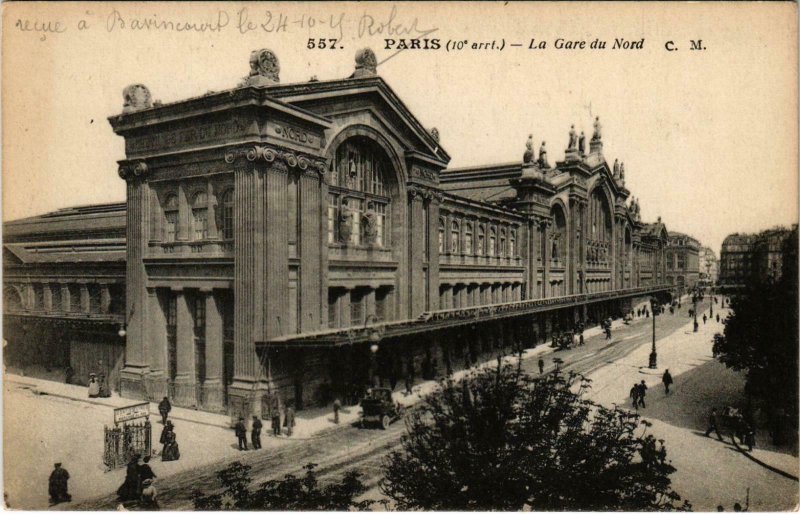 CPA PARIS 10e Gare du Nord (970631)