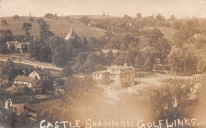 Castle Shannon Pennsylvania Golf Links Real Photo Vintage Postcard AA72990
