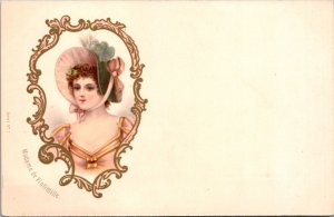 Art Postcard Madame de Vintimille French Noble Five Famous de Nesle sisters