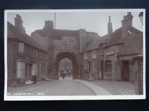 Sussex RYE Landgate shows J.KNIGHT & SONS Tailors & THE FORGE - Old RP Postcard