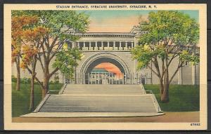 New York, Syracuse - Syracuse University - Stadium Entrance - [NY-145]