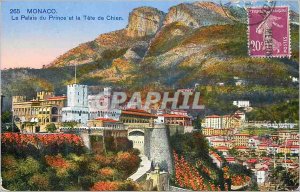 'Old Postcard MONACO The Prince''s Palace and the Dog Tete'