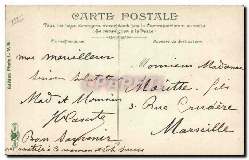 Postcard Old Clairvoyance Cartomancy Algerie Folklore Fortune Teller Guidzazne