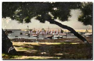 Ile d & # 39oleron Postcard Modern (boats)