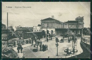 Padova Città Stazione Treno cartolina QT1547