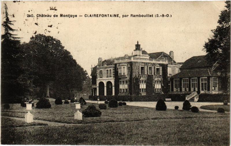 CPA Chateau de Montoje - CLAIREFONTAINE par RAMBOUILLET (452998)