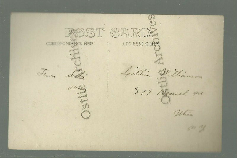 Sauquoit NEW YORK RPPC c1910 GENERAL STORE Post Office nr Utica Chandwicks 