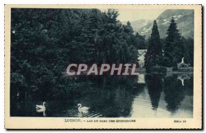 Old Postcard Luchon Inconjunctions Lake Park