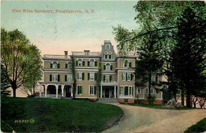 NY, Poughkeepsie, New York, Glen Eden Seminary, Valentine & Sons No 212633