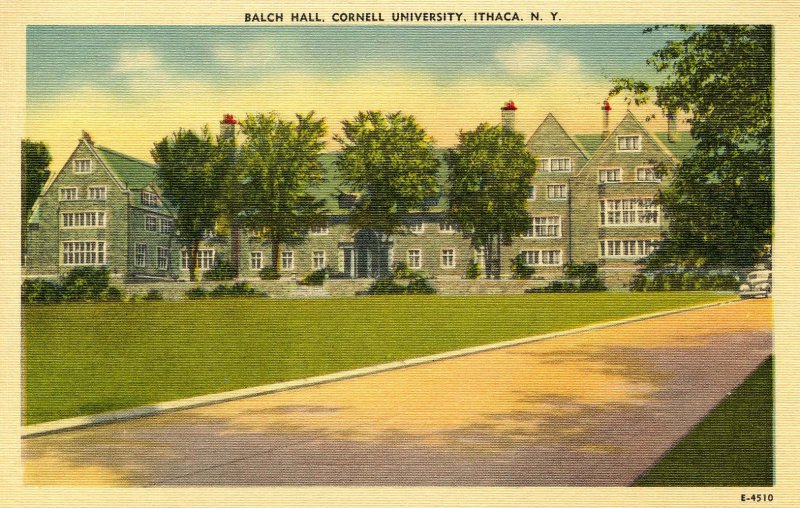 NY - Ithaca. Cornell University. Balch Hall