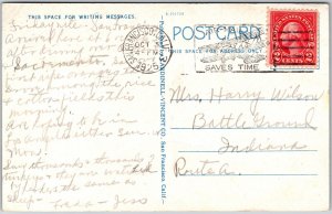 1925 State Building Civic Center San Francisco California CA Posted Postcard