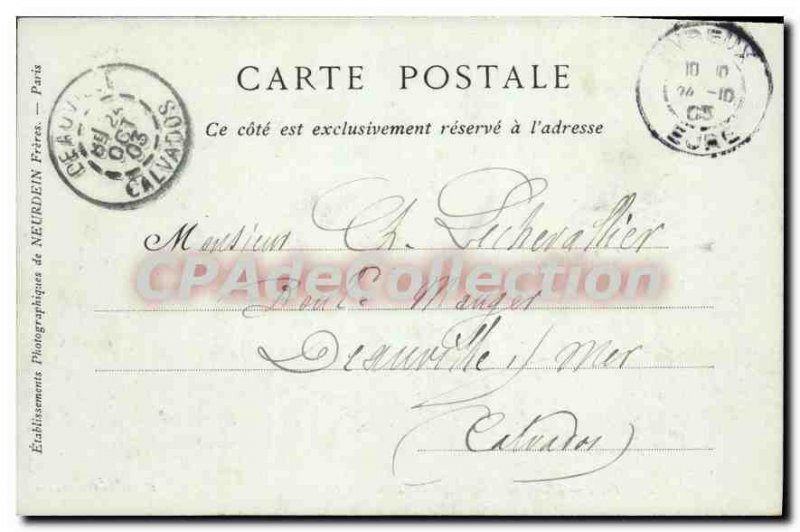 Old Postcard Evreux The iton the Faubourg Saint Leger