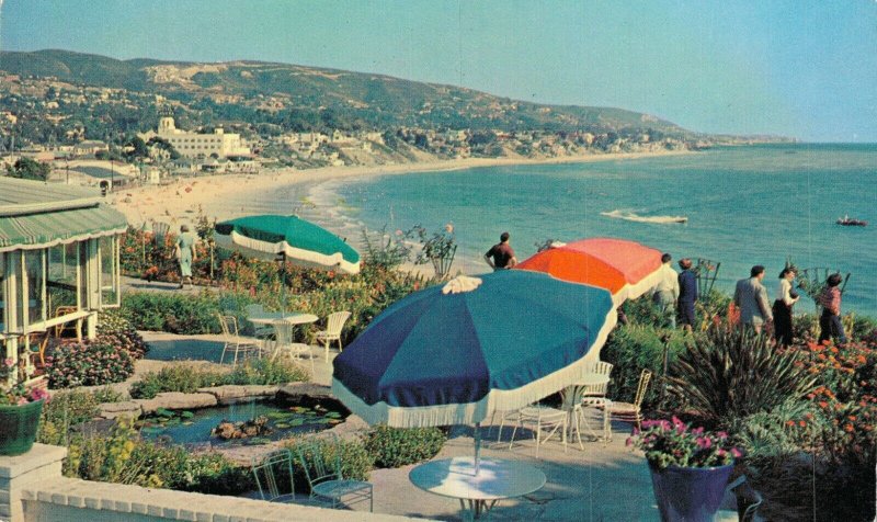 USA Victor Hugo Inn Laguna Beach California Vintage Postcard 07.58