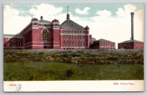 Atlanta GA Georgia Federal Prison c1906 Postcard C32