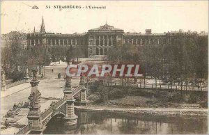 Postcard Old Strasbourg University