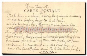 Postcard Old Praz Coutant In Winter