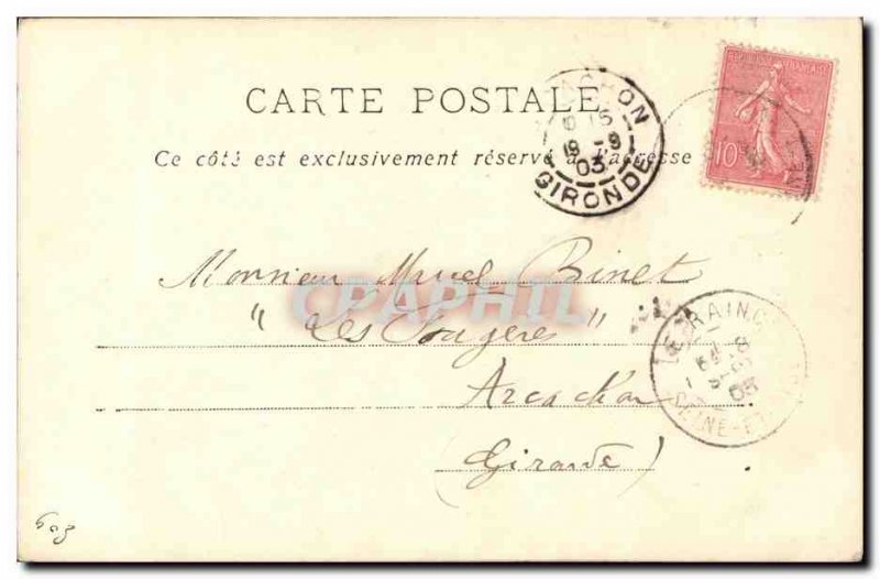 Postcard Old Paris Place Clichy