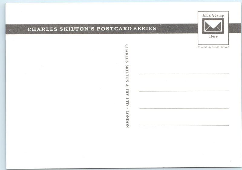 c1970s Windsor, England UK Windsor Castle River Thames Swans Boat 4x6 PC M22