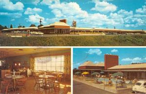 Jessup Maryland Parkway Manor Motel Multiview Vintage Postcard K86895
