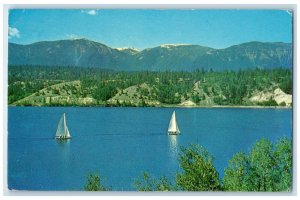 c1960's Lake Windermere A Sailor's Dream British Columbia Canada Postcard