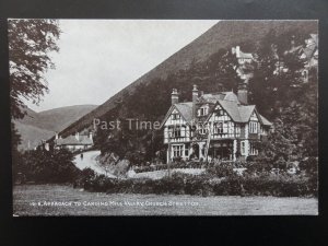 Shropshire LITTLE STRETTON Approach to Carding Mill Valley - Old Postcard Salmon
