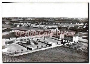 Postcard Modern Plane above Coueron School Ardillets