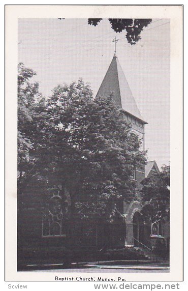 Baptist Church , MUNCY , Pennsylvania , PU-1956