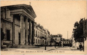 CPA Bourg la Reine Eglise et la Mairie (1314725)