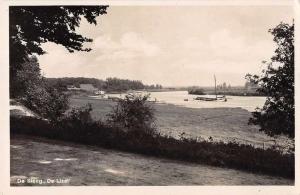 De Steeg Netherlands De Ijsel Scenic View Real Photo Antique Postcard J80269