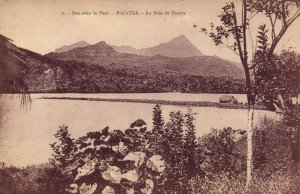 PC CPA PAPUA NEW GUINEA, RAIATEA, LE BAIE DE FAAORA, Vintage Postcard (b19780)