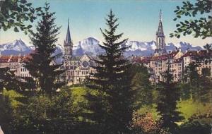 Switzerland Bern und die Alpen