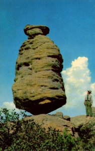 Arizona Chiricahua National Monument Capped Balanced Rock