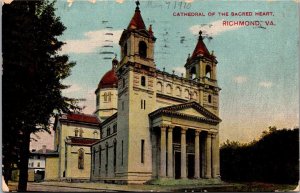 Virginia Richmond The Cathedral Of The Sacred Heart 1910