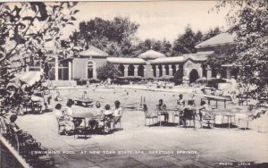 Swimming Pool At New York State Spa Saratoga Springs New York Artvue