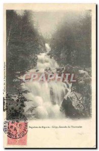 Old Postcard Bagneres de Bigorre Gripp Cascade du Tourmalet