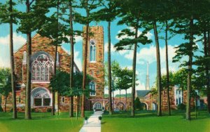 Postcard 1959 The Cathedral First Methodist Gothic Church Montgomery Alabama AL