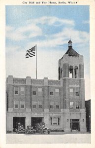 City Hall And Fire House  Berlin WI 