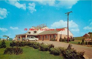 PA, Donegal, Pennsylvania, Kalp's Motel, Exterior, 50s Cars, Dexter No 27700B