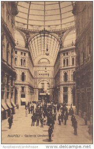Italy Napoli Galleria Umberto I